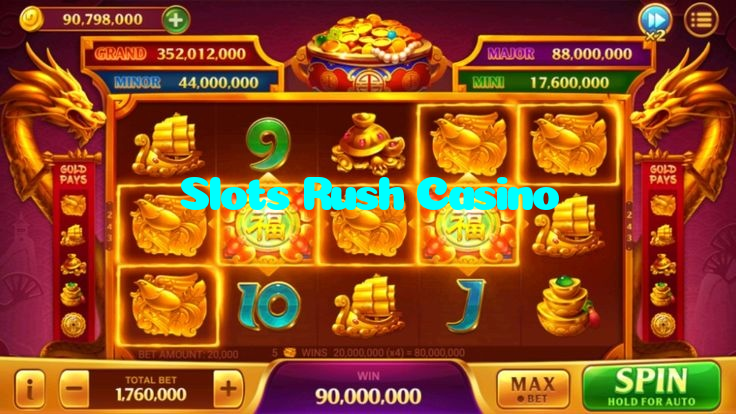 Slots Rush Casino خوش آمدید بونس +600% پیشکش موبائل ایپ کے پروموشن سیکشن میں دکھائی دیتی ہے۔